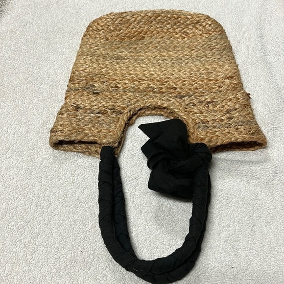 NATURAL Jute Tote Bag - Picture 3 of 8